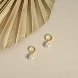 Pearl Drop Earrings-1