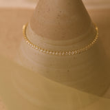 18K Gold Tennis Chain Bracelet