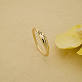 Personalized Stacking Birth Flower Ring