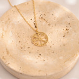 Dainty Compass Necklace