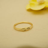 Personalized Stacking Birth Flower Ring