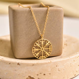 Dainty Compass Necklace