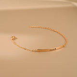 Personalized Name Bar Bracelet
