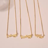 Custom Initial Necklace