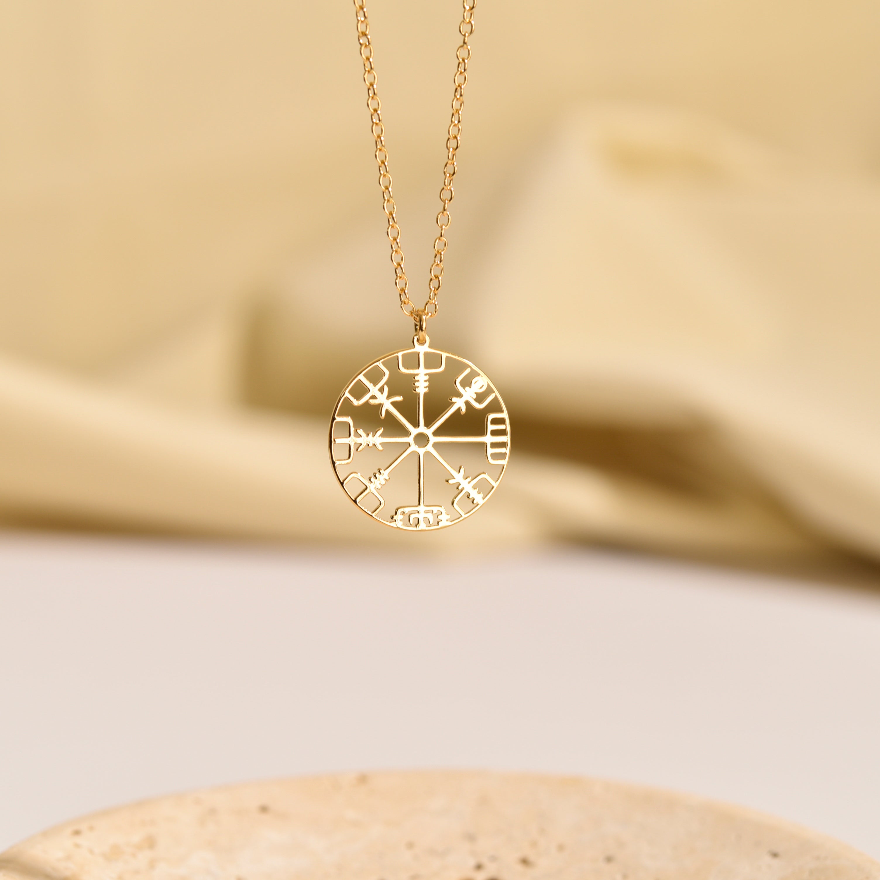 Dainty Compass Necklace