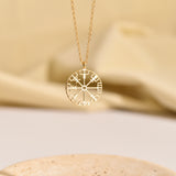 Dainty Compass Necklace