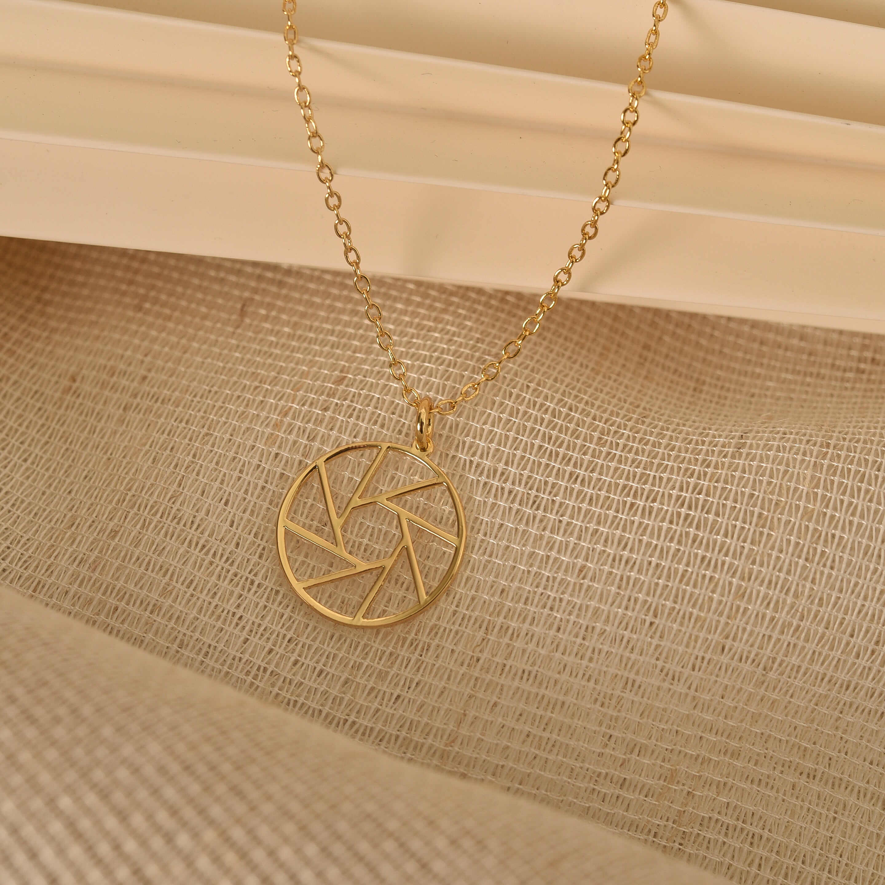 Camera Lens Necklace