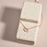 Triple Initial Disk Necklace-2