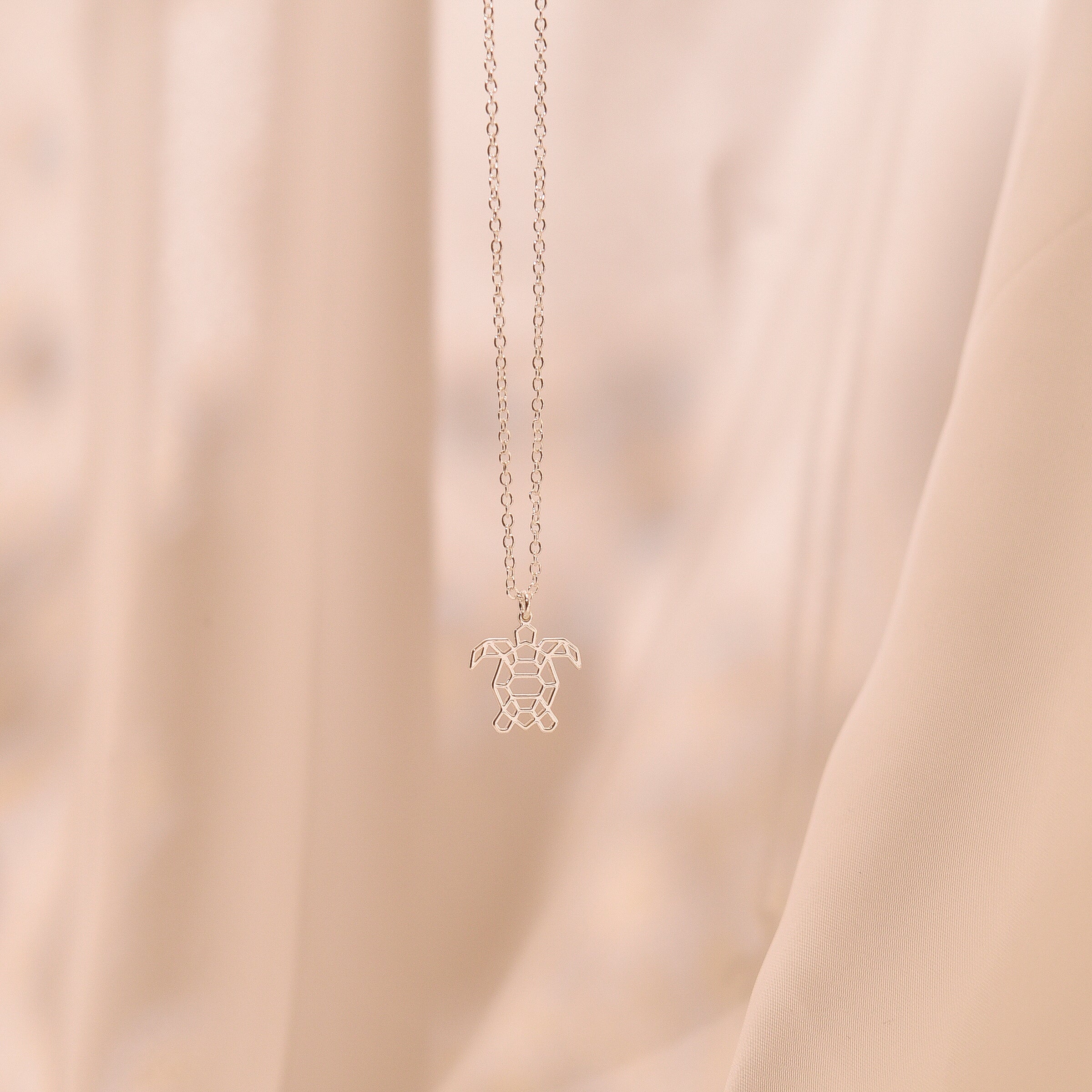 Dainty Turtle Necklace