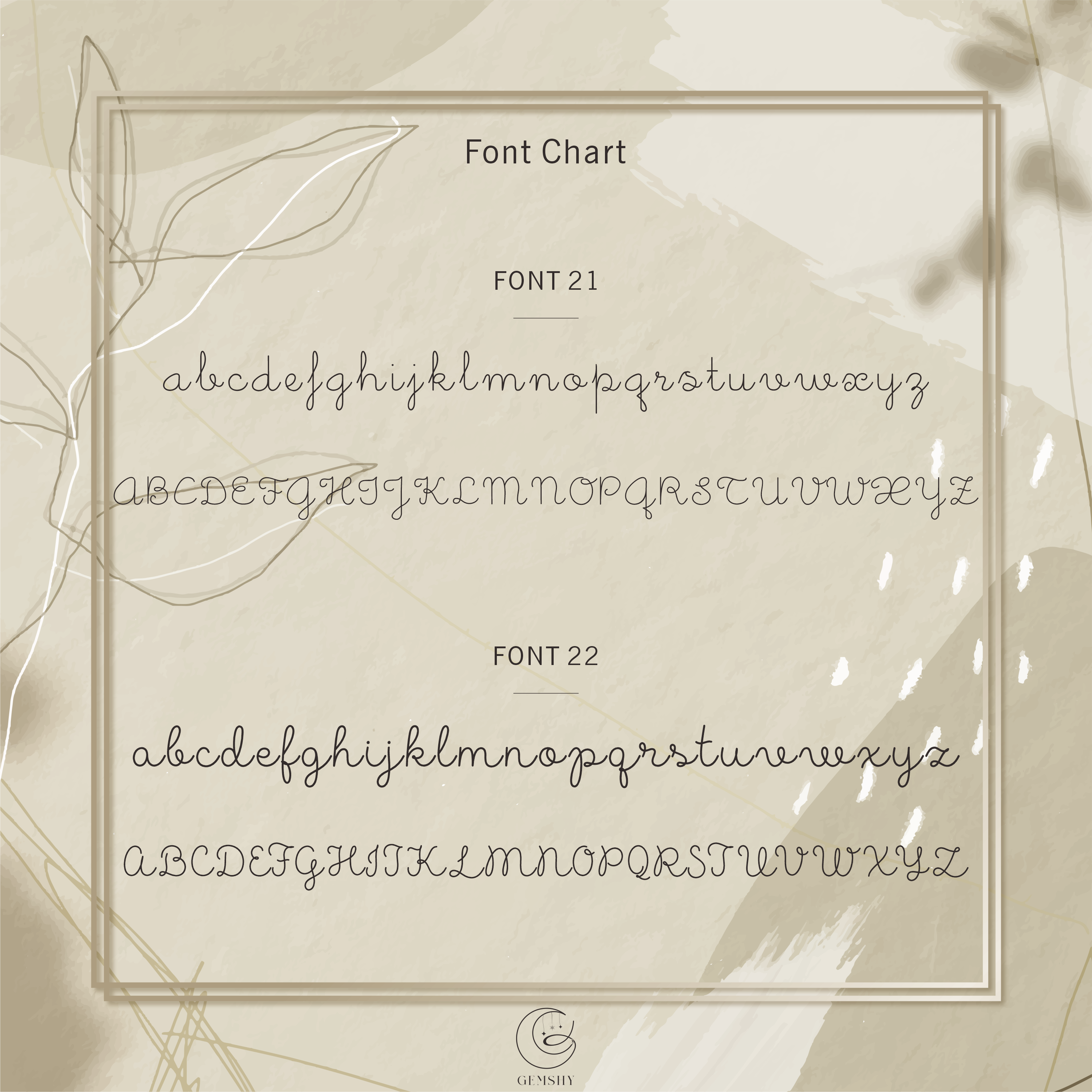 Font Chart