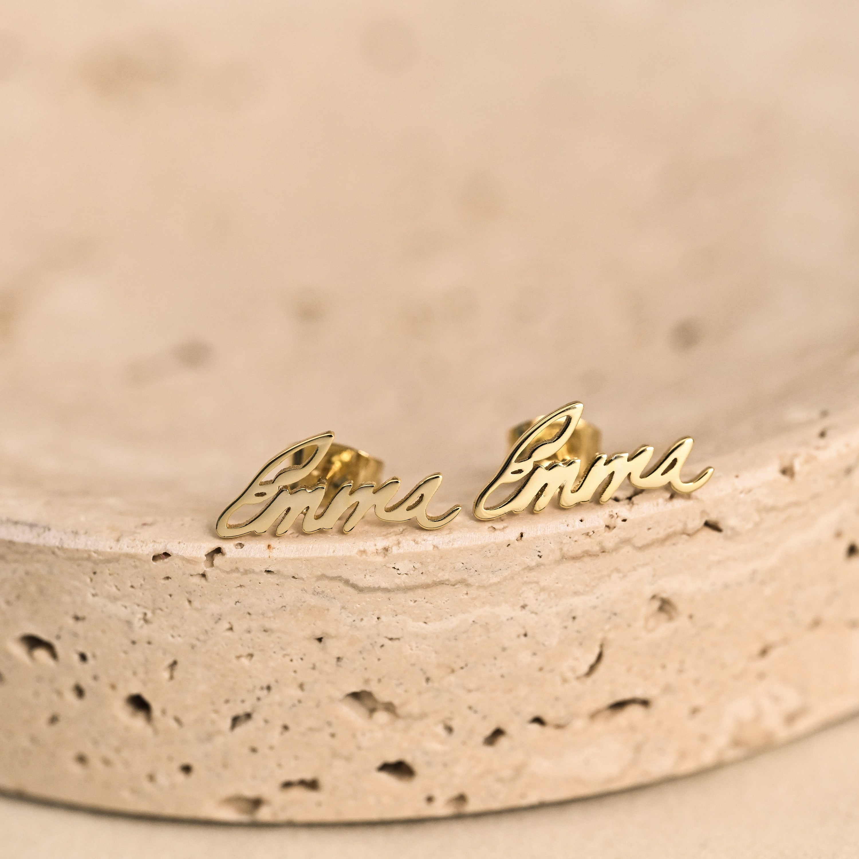 Personalized Handwriting Earrings