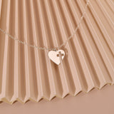 Heart Cross Necklace