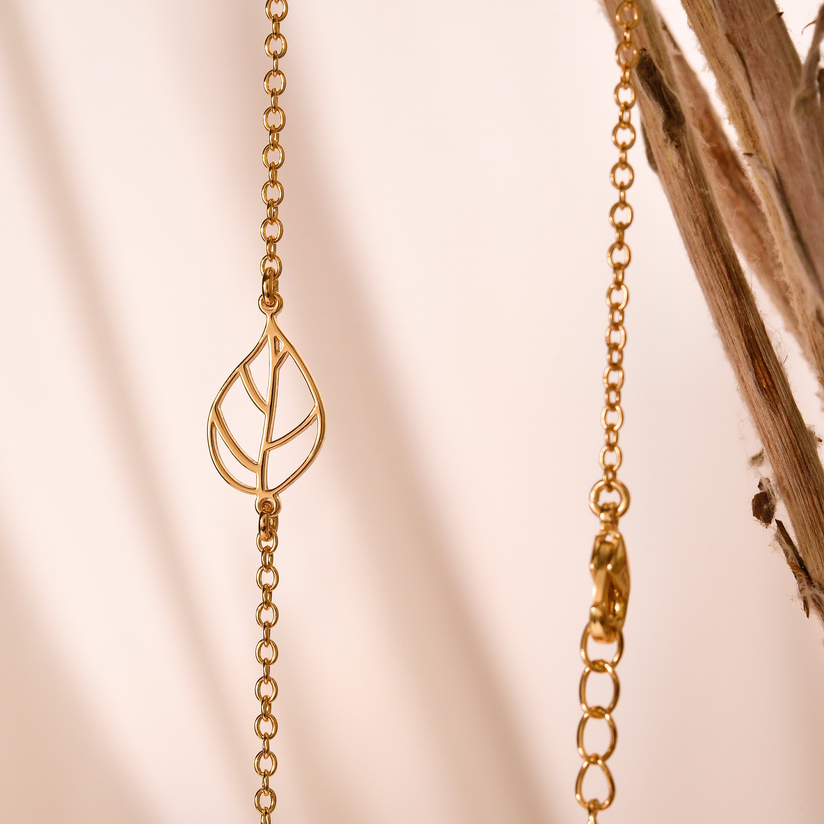 Leaf Charm Necklace