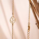 Leaf Charm Necklace