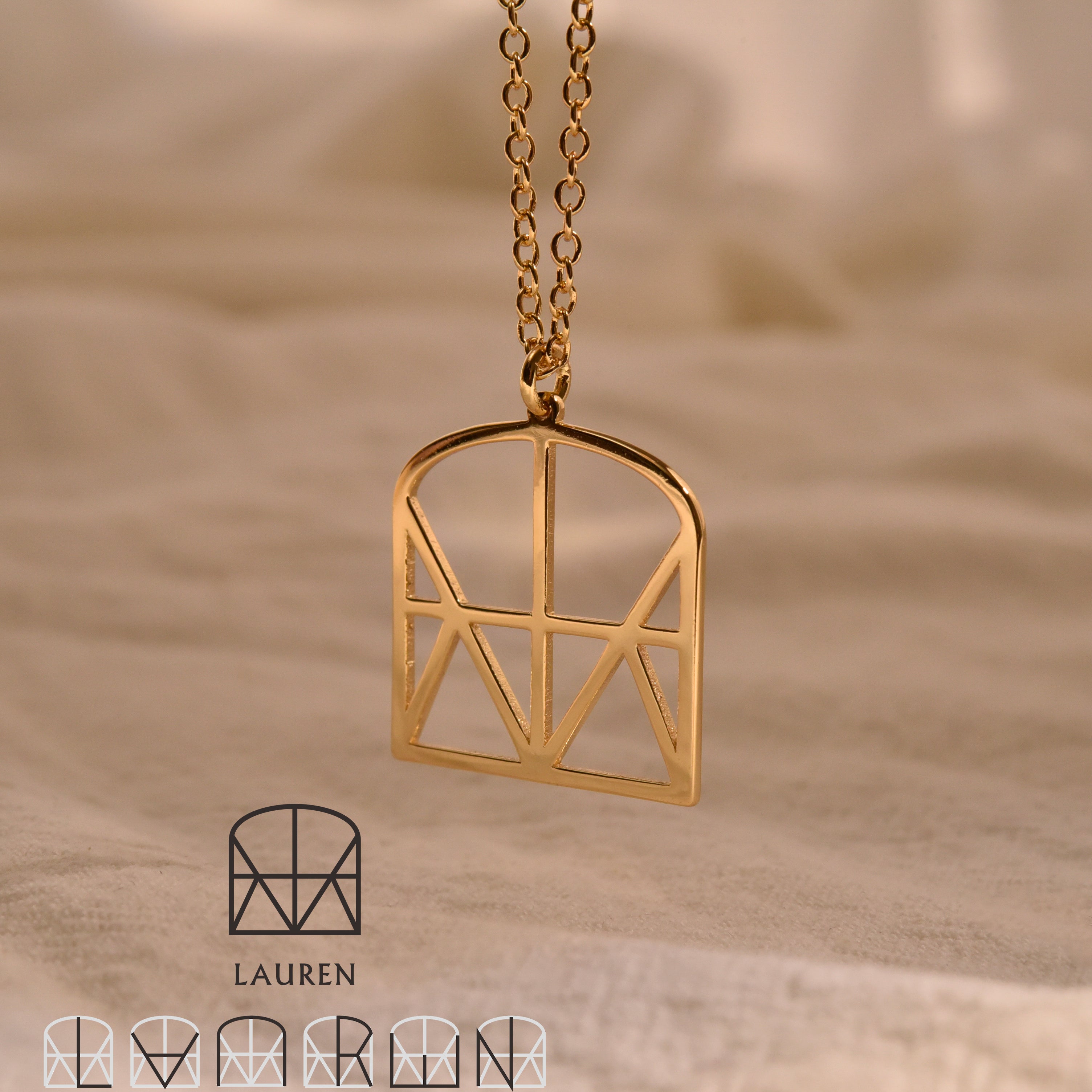 Custom Monogram Necklace