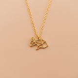 Origami Fish Necklace