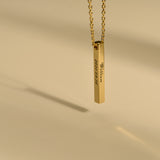 Personalized Bar Necklace-3