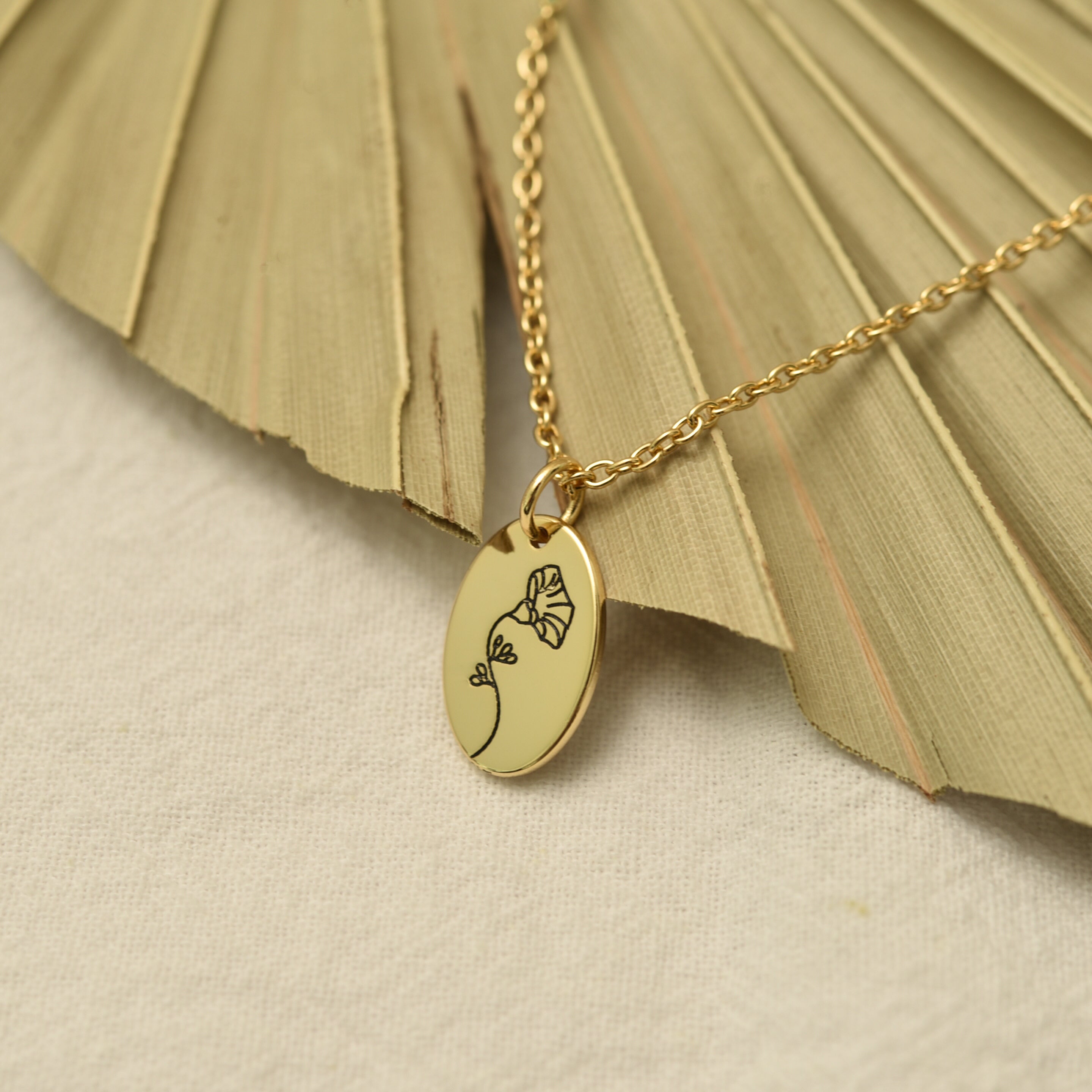 Personalized Birthflower Necklace-2