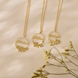 Personalized Birthflower Necklace