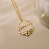 Personalized Birthflower Necklace