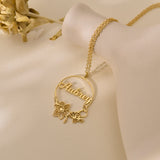 Personalized Birthflower Necklace
