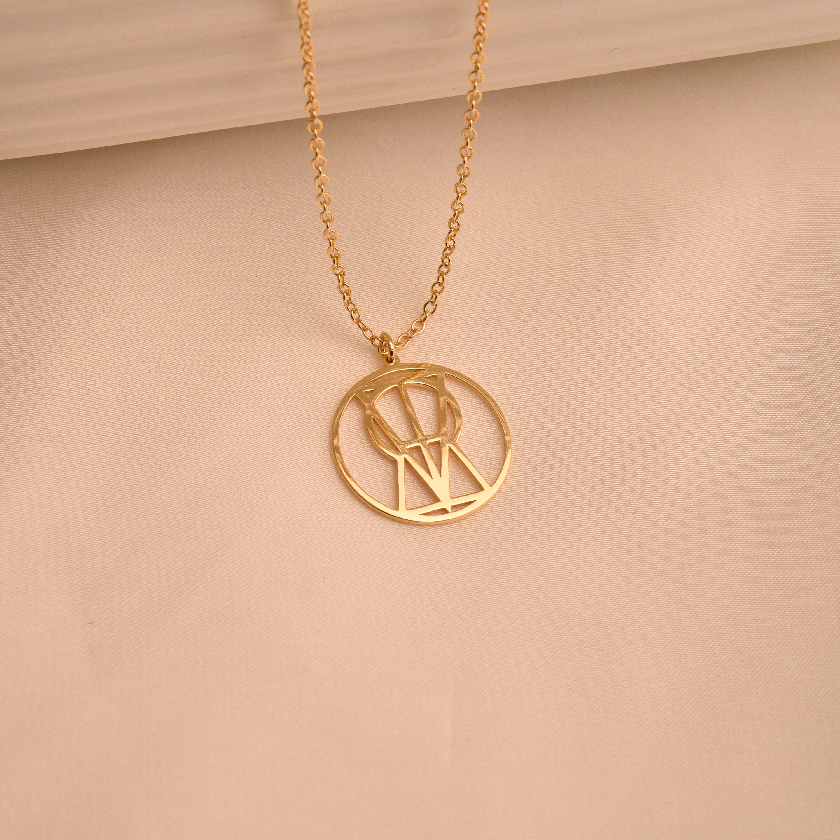 Custom Monogram Necklace