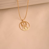 Custom Monogram Necklace