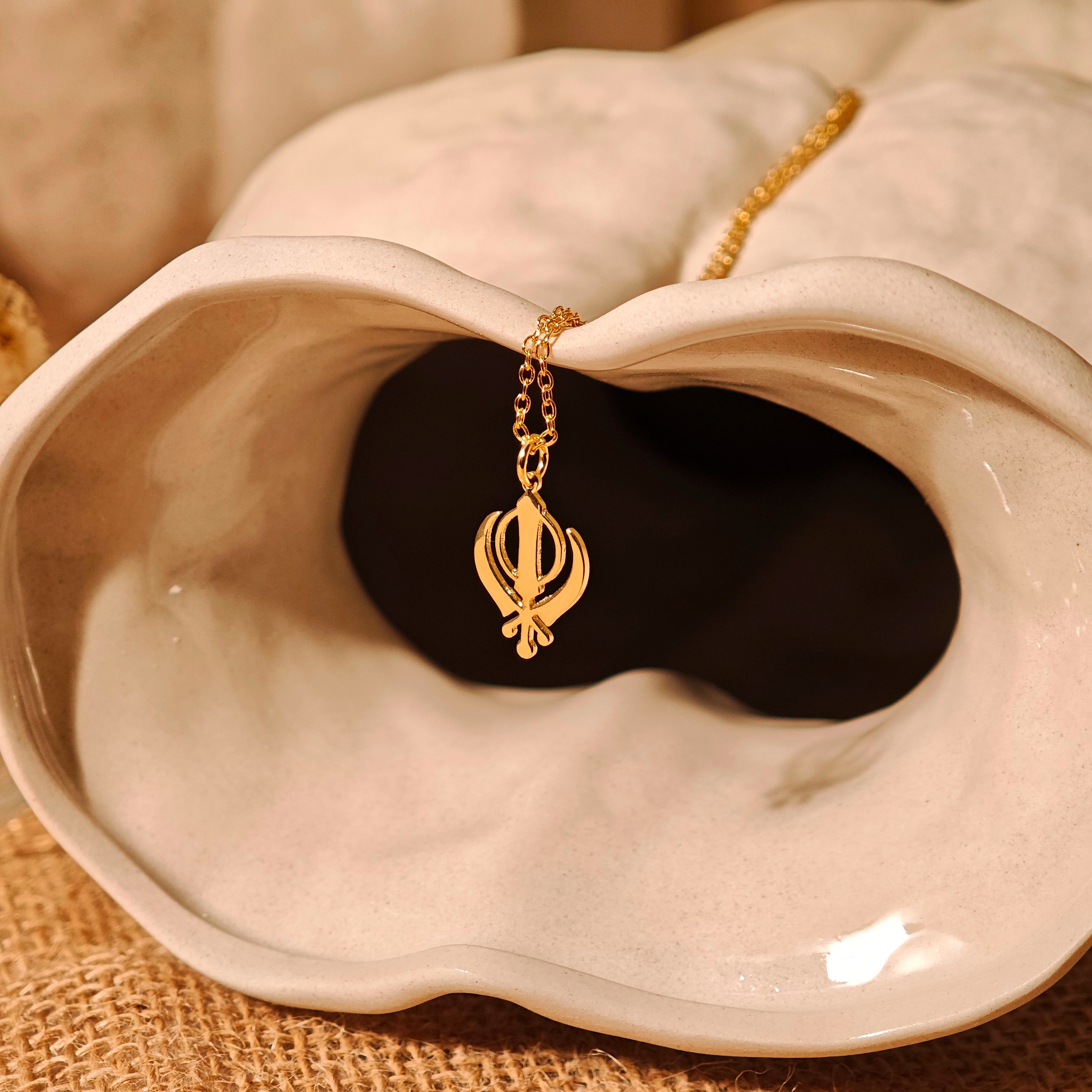 Sikhism Symbol Necklace