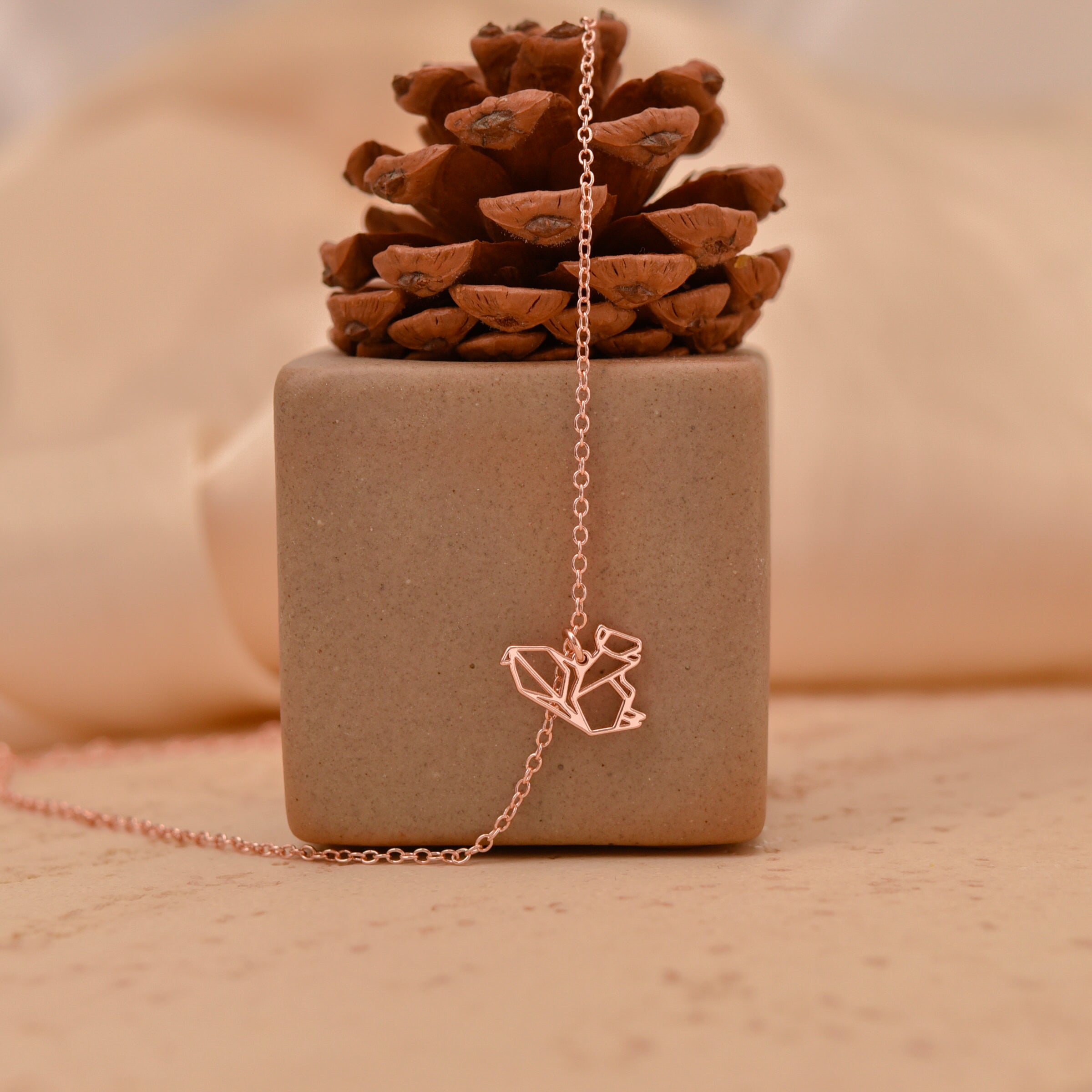 Dainty Squirrel Necklace