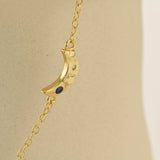 Sapphire Star Necklace