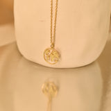 World Map Necklace