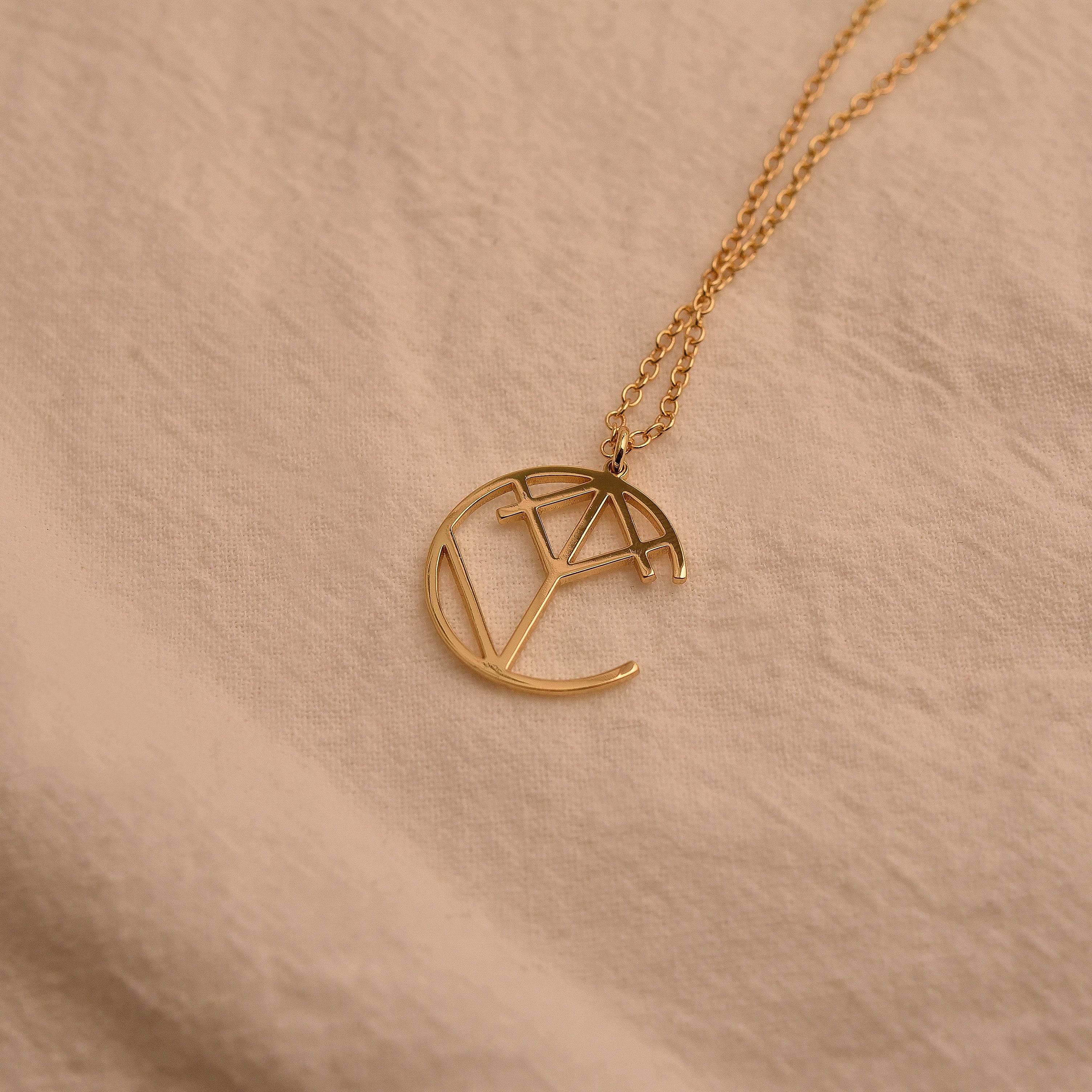 Custom Monogram Necklace