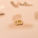 18K Gold Hoop Earrings