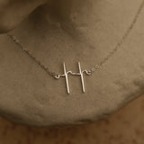 Personalized Heartbeat EKG Necklace
