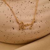 Actual Kids Drawing Necklace