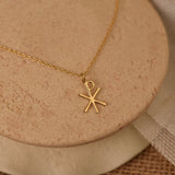 Chi Rho Cross Necklace