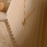 Chi Rho Cross Necklace