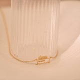 Gold Cruise Ship Necklace