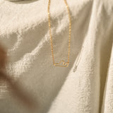 Dainty Airplane Necklace