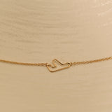 Dainty Airplane Necklace