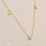 Diamond Star Gold-filled Necklace