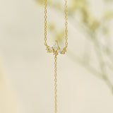 Diamond Lariat Necklace