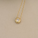 Round Diamond Necklace