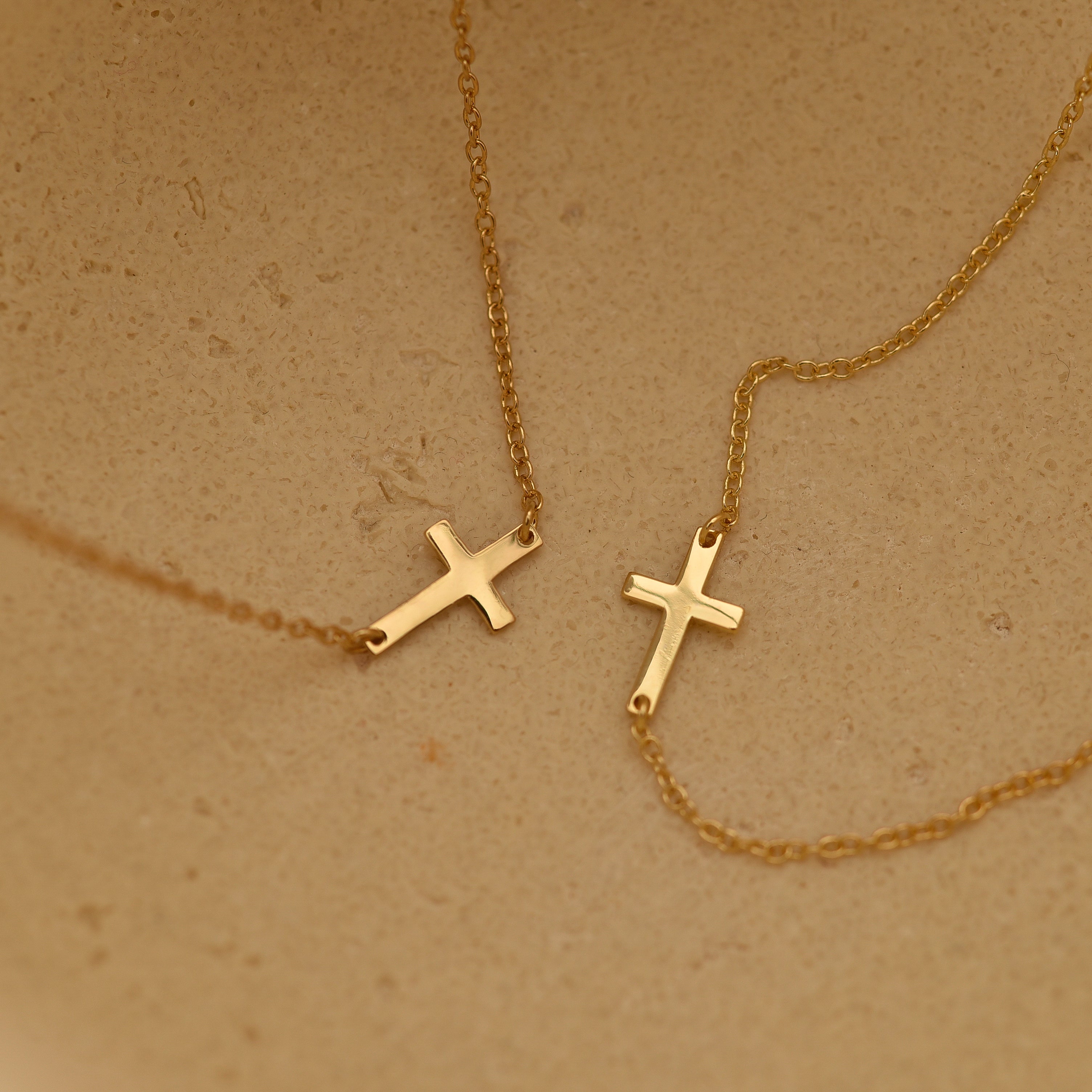 Gold Cross Necklace