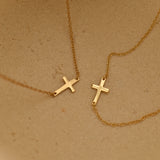 Gold Cross Necklace