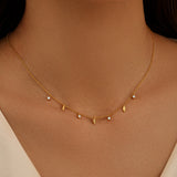 Gold Station Necklace