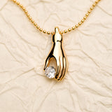 Hand Gestures Necklace