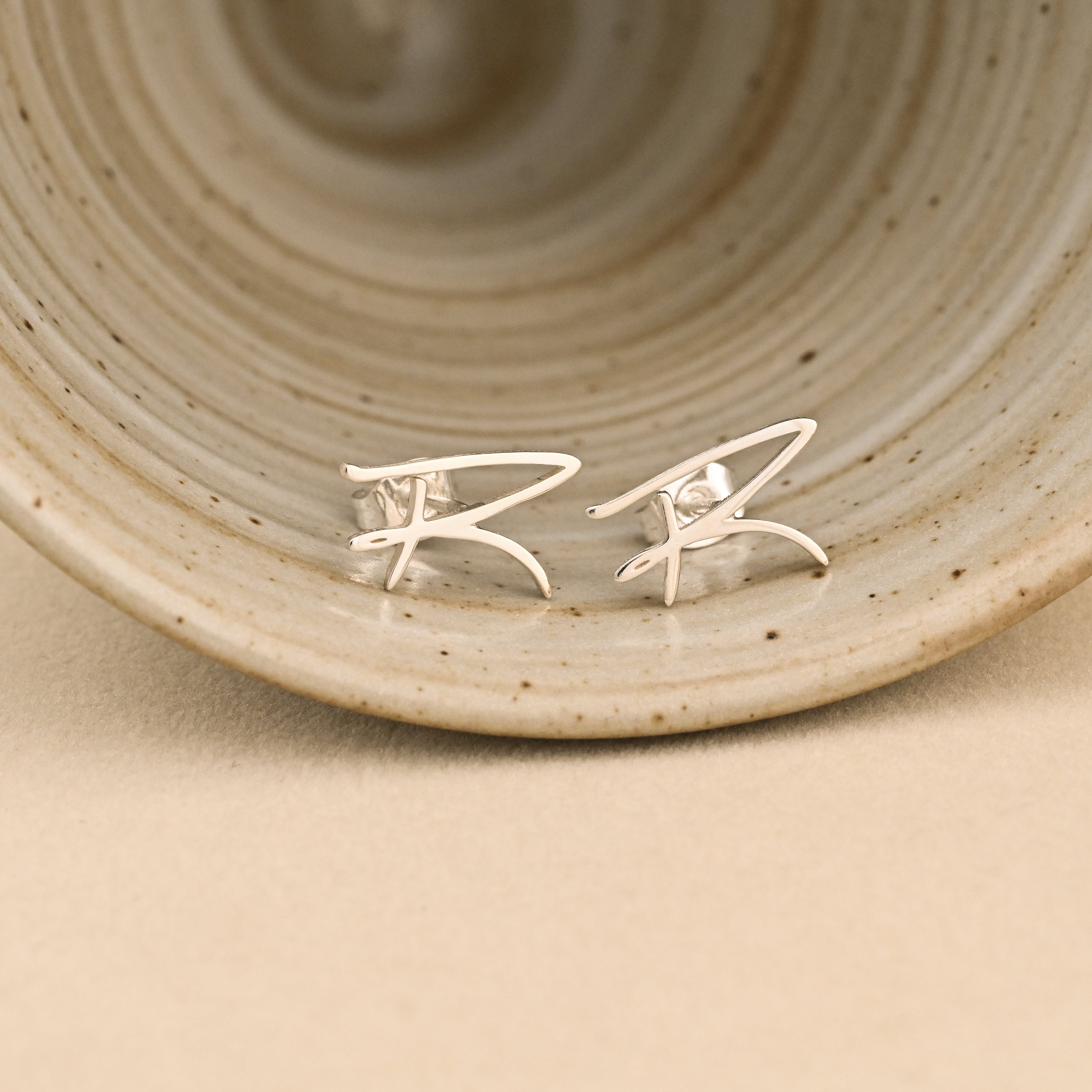 Personalized Handwriting Earrings