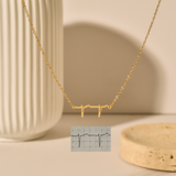 Personalized Heartbeat EKG Necklace
