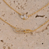 Marquise Interlocking Necklace